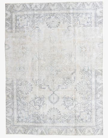 8' 7 x 11' 8 Hand Knotted Ultra Vintage Persian Wool Rug