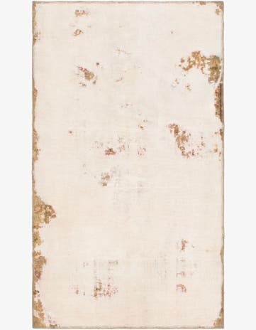 3' 5 x 5' 10 Hand Knotted Ultra Vintage Persian Wool Rug