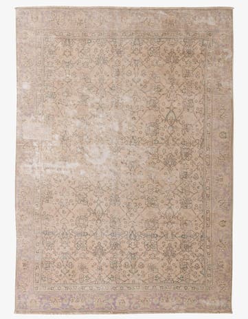 8' 9 x 12' 5 Hand Knotted Ultra Vintage Persian Wool Rug