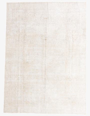 8' 9 x 12' Hand Knotted Ultra Vintage Persian Wool Rug