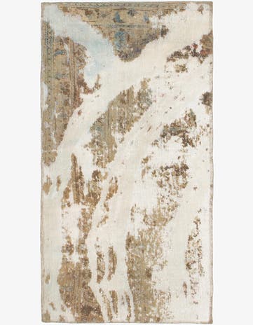 2' 8 x 5' 3 Hand Knotted Ultra Vintage Persian Wool Rug