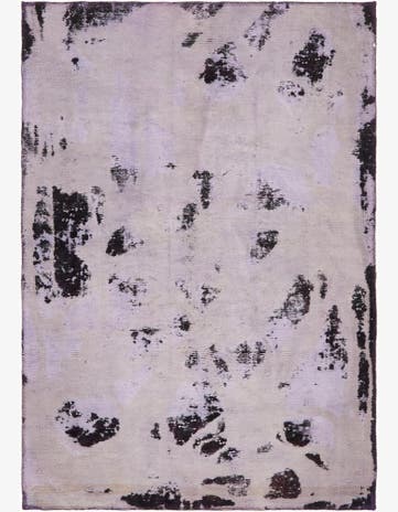 4' x 5' 10 Hand Knotted Ultra Vintage Persian Wool Rug