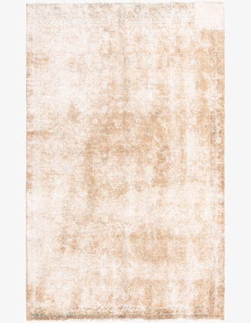 3' 10 x 6' 3 Hand Knotted Ultra Vintage Persian Wool Rug