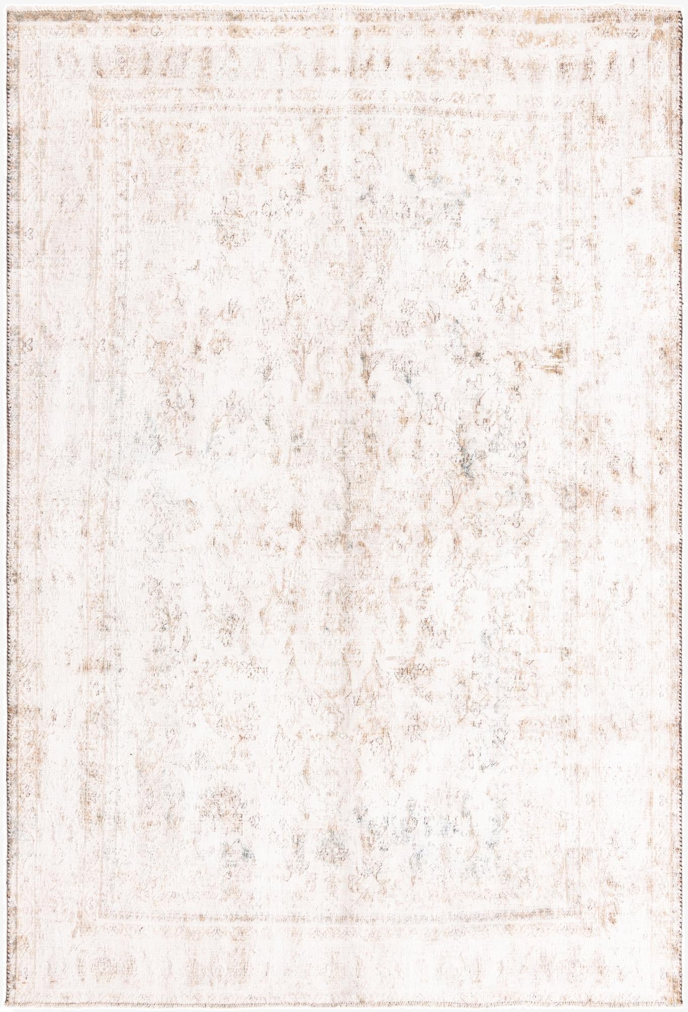 Primary image 6' 3 x 9' 3  Hand Knotted Ultra Vintage Persian Wool Rug