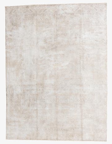 8' 6 x 11' 5 Hand Knotted Ultra Vintage Persian Wool Rug