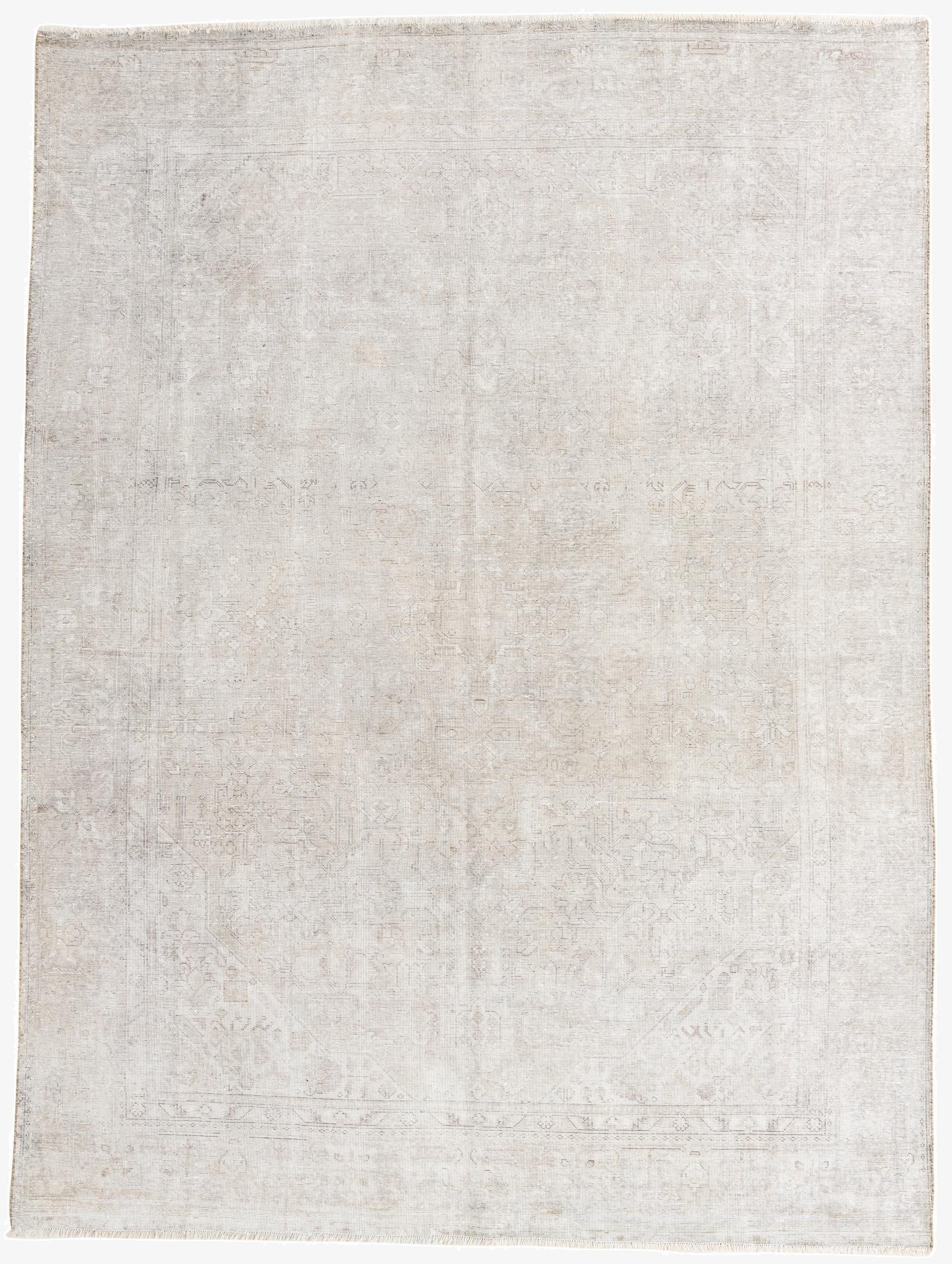 9' x 11' 10  Hand Knotted Ultra Vintage Persian Wool Rug