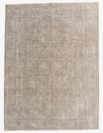 7' 10 x 10' 7 Hand Knotted Ultra Vintage Persian Wool Rug