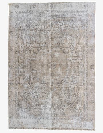 8' 4 x 12' 2 Hand Knotted Ultra Vintage Persian Wool Rug