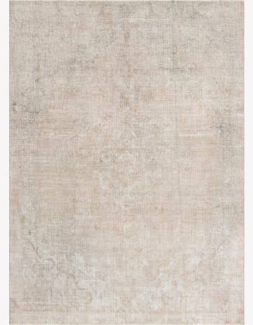 8' x 11' 1 Hand Knotted Ultra Vintage Persian Wool Rug