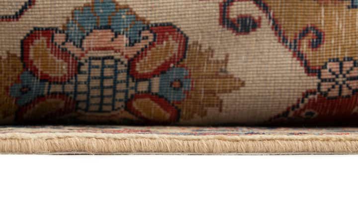 6' 5 x 9' 8 Hand Knotted Veramin Persian Wool Rug