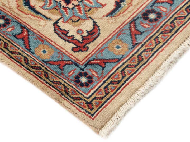 6' 5 x 9' 8 Hand Knotted Veramin Persian Wool Rug