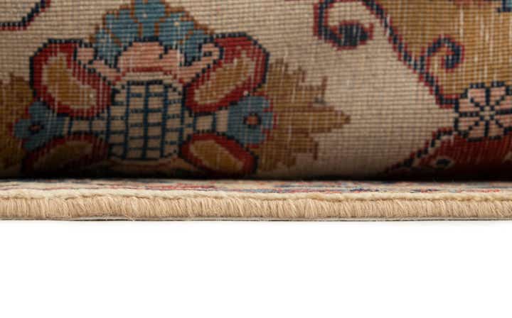 6' 6 x 9' 8 Hand Knotted Veramin Persian Wool Rug