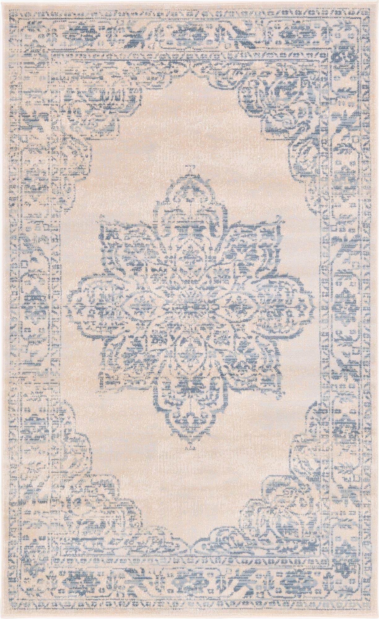 Beige Victoria Rug