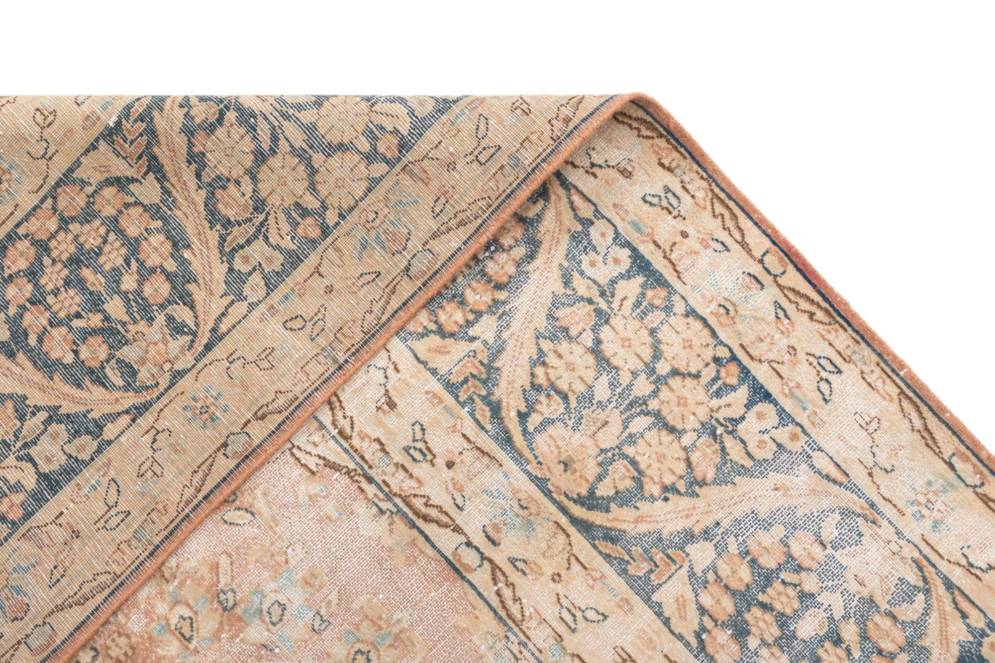 9' 6 x 12' 5 Vintage Royal Wool Rug