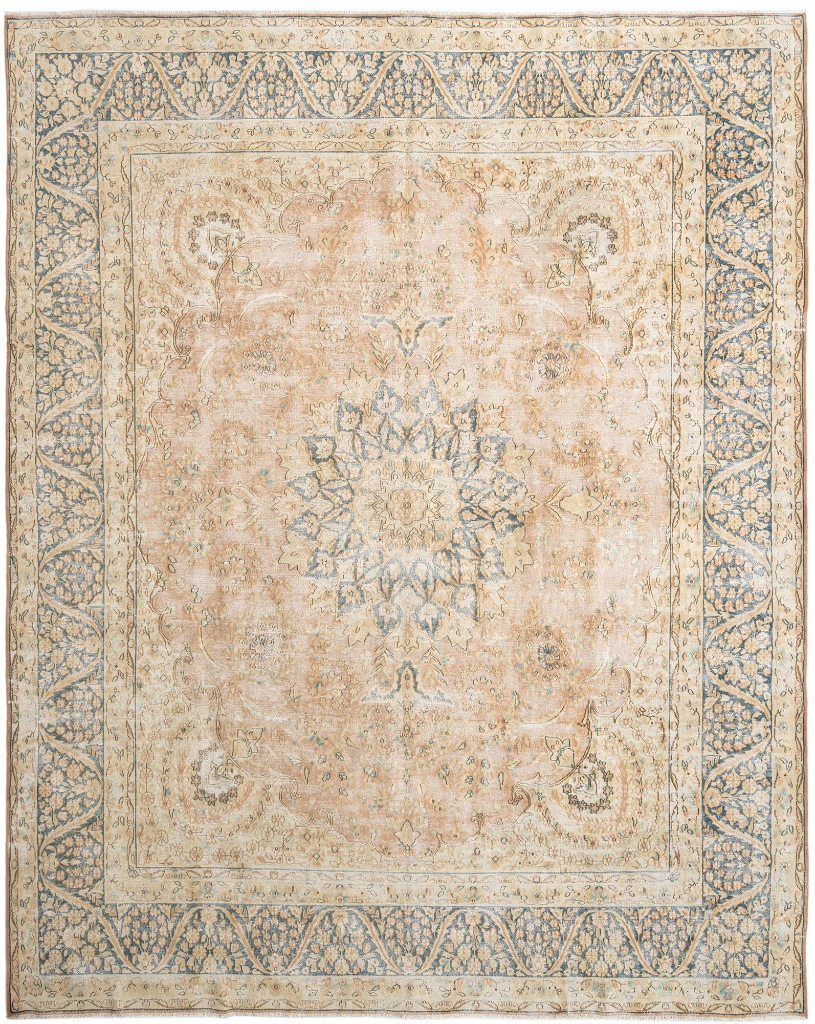 9' 6 x 12' 5 Vintage Royal Wool Rug