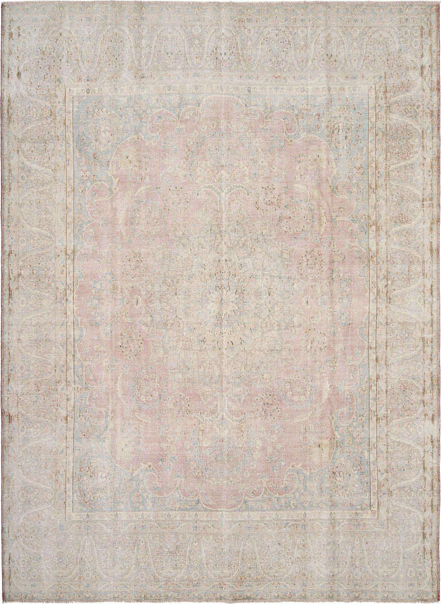 9' 7 x 12' 11 Vintage Royal Wool Rug