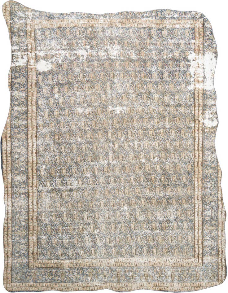 Detail image of 9' 10 x 12' Vintage Royal Wool Rug