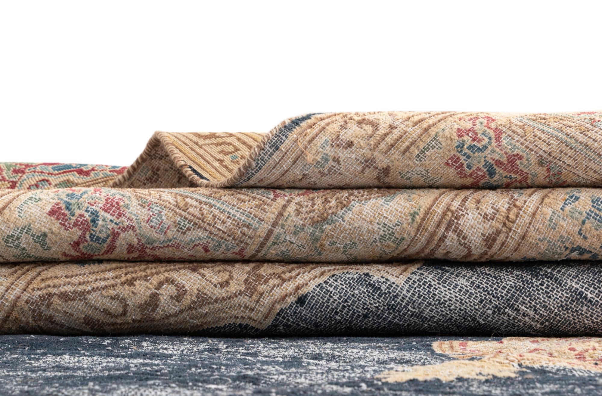 9' 6 x 12' 7 Vintage Royal Wool Rug