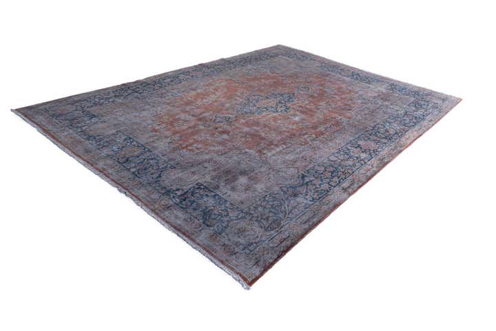 9' 11 x 13' 8 Vintage Royal Wool Rug