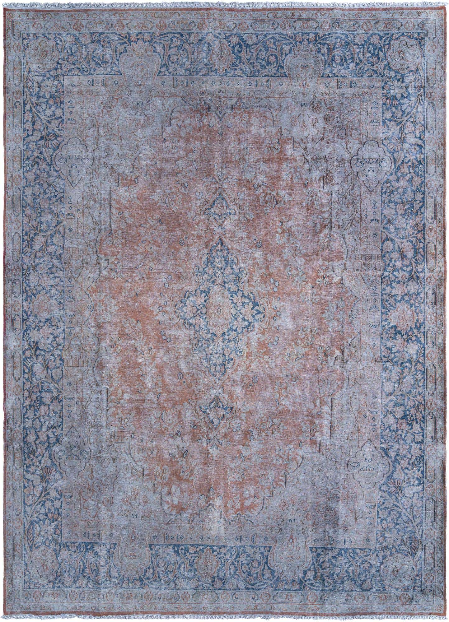 9' 11 x 13' 8 Vintage Royal Wool Rug