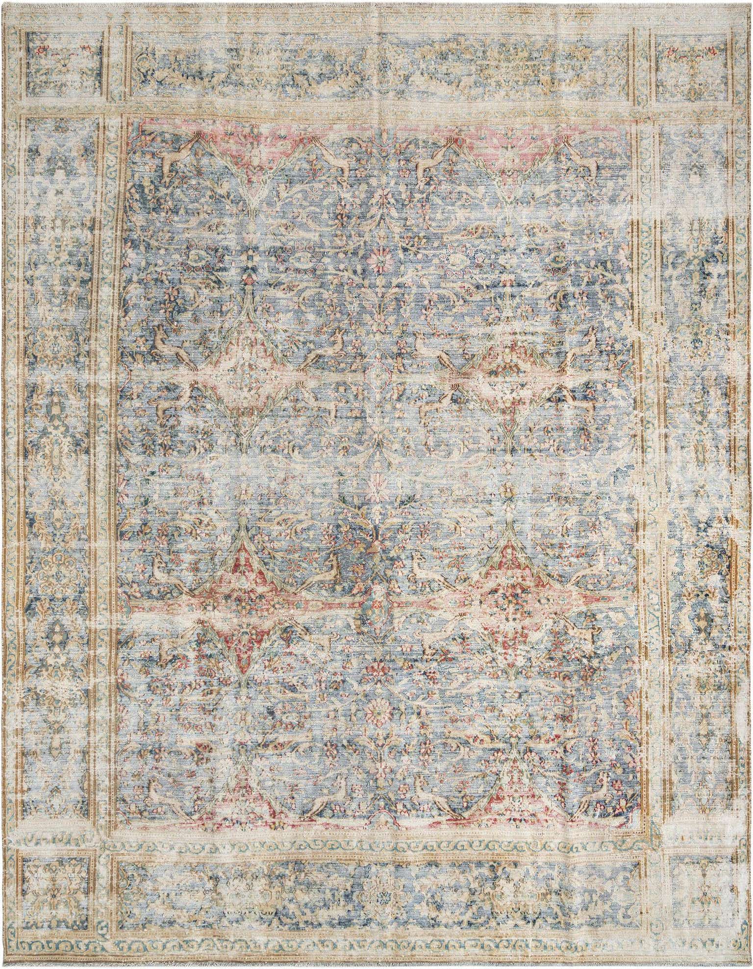 Primary image 9' 3 x 11' 9 Vintage Royal Wool Rug