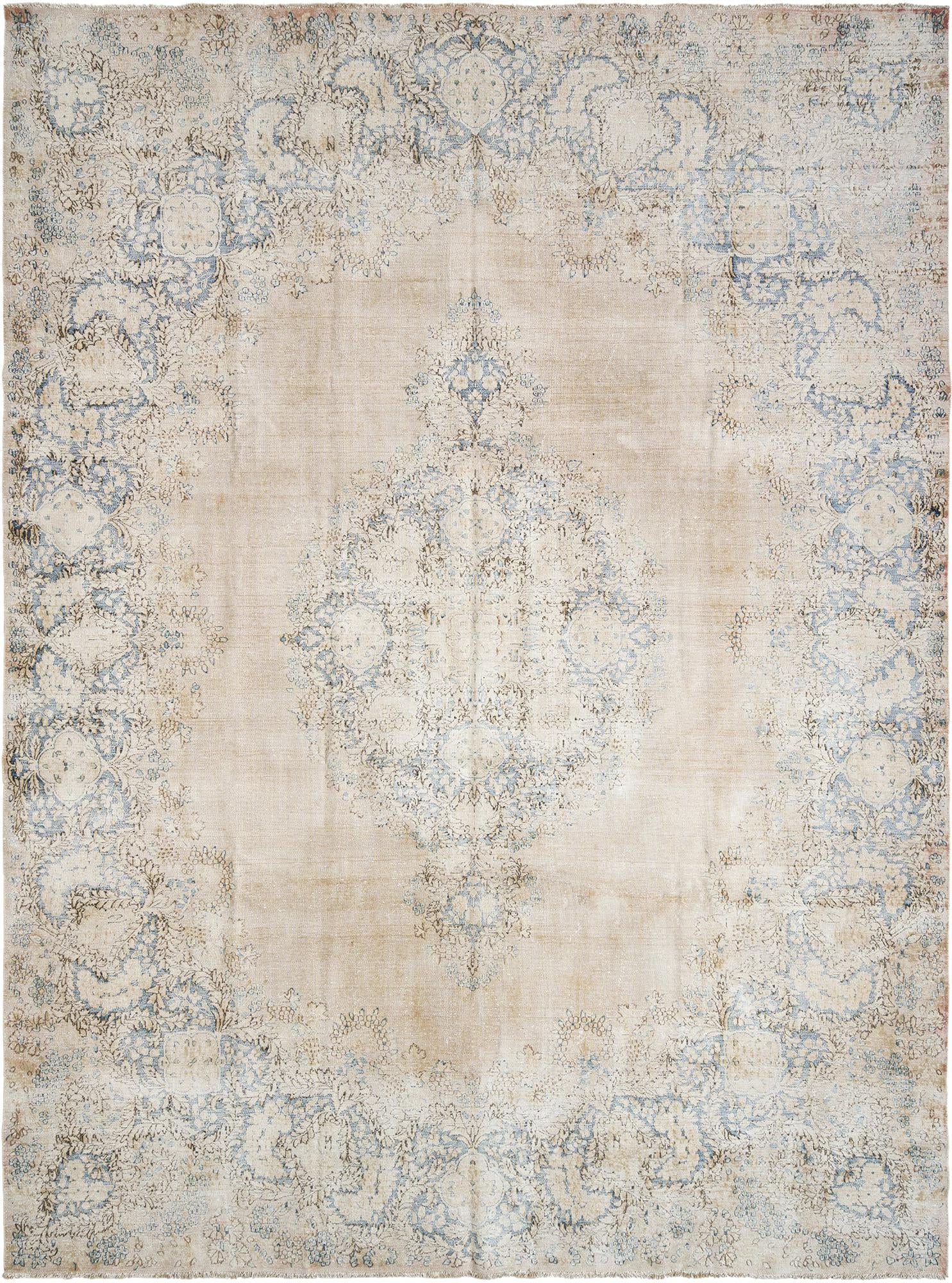 9' 10 x 13' 3 Vintage Royal Wool Rug