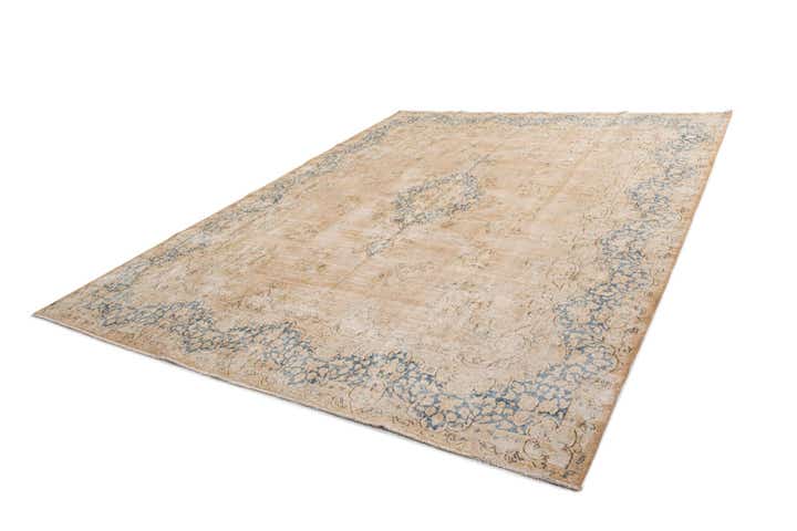 9' 11 x 12' 8 Vintage Royal Wool Rug