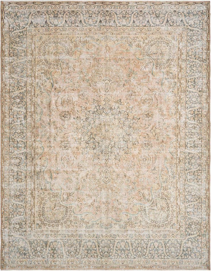 Detail image of 9' 8 x 13' Vintage Royal Wool Rug