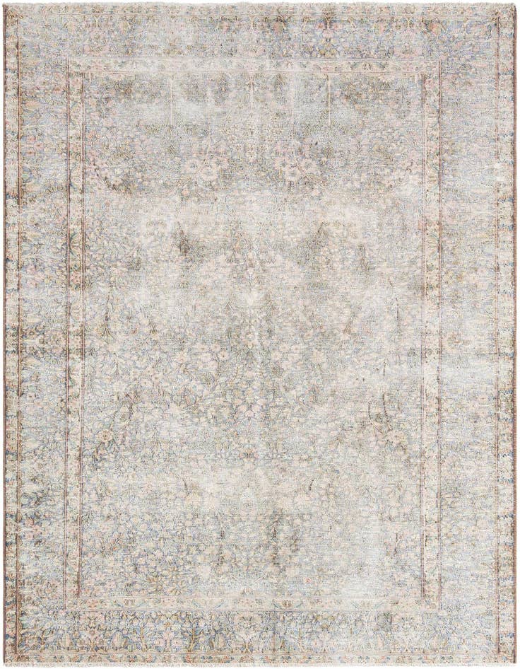 Detail image of 4' 10 x 7' 10 Vintage Royal Wool Rug