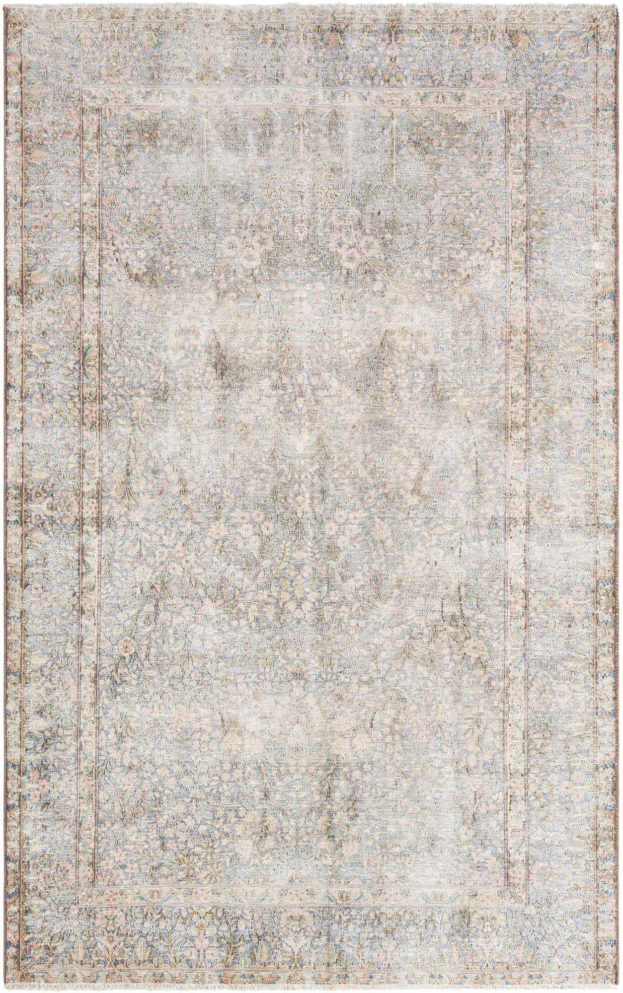 4' 10 x 7' 10 Vintage Royal Wool Rug