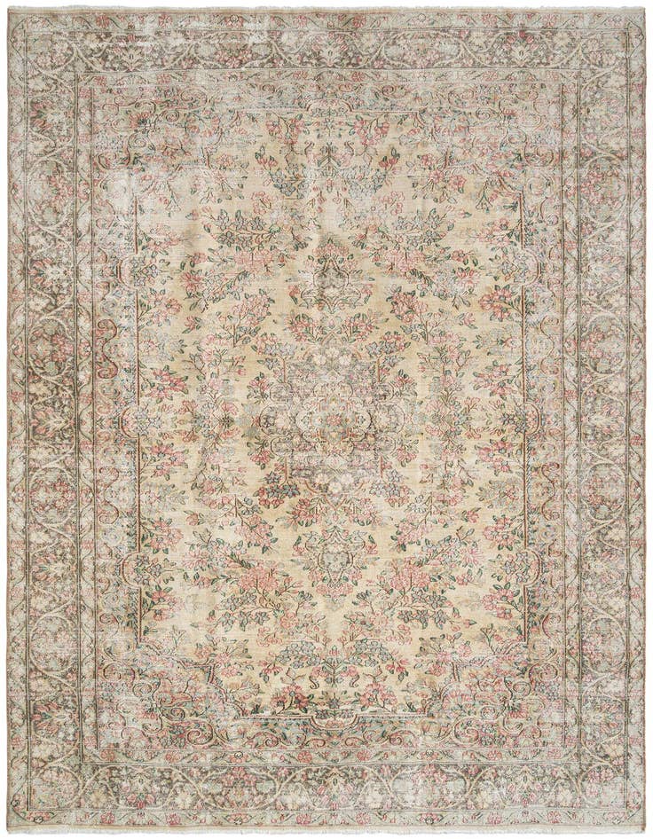 Detail image of 7' 10 x 11' 1 Vintage Royal Wool Rug