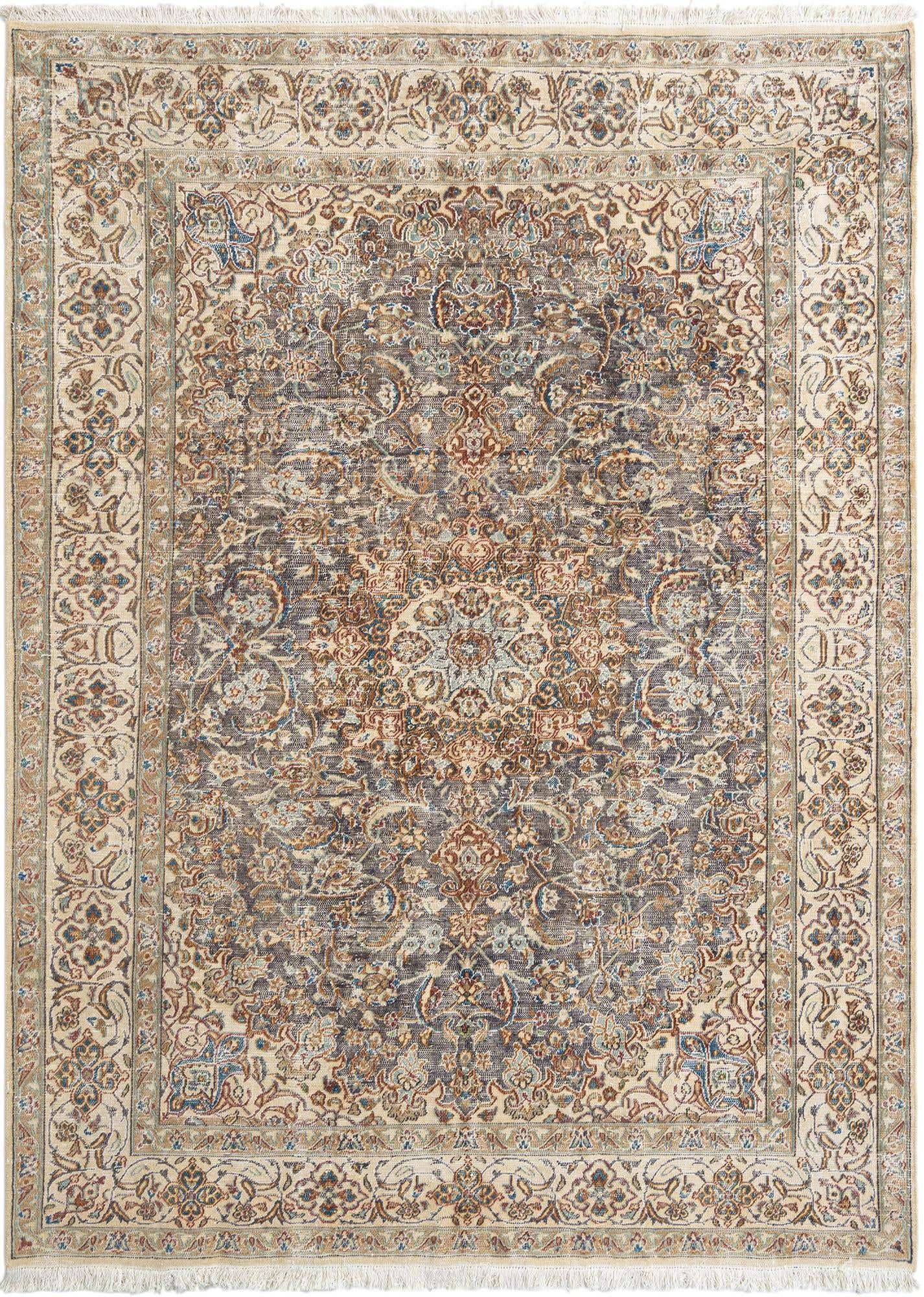 6' 8 x 9' 4 Vintage Royal Wool Rug