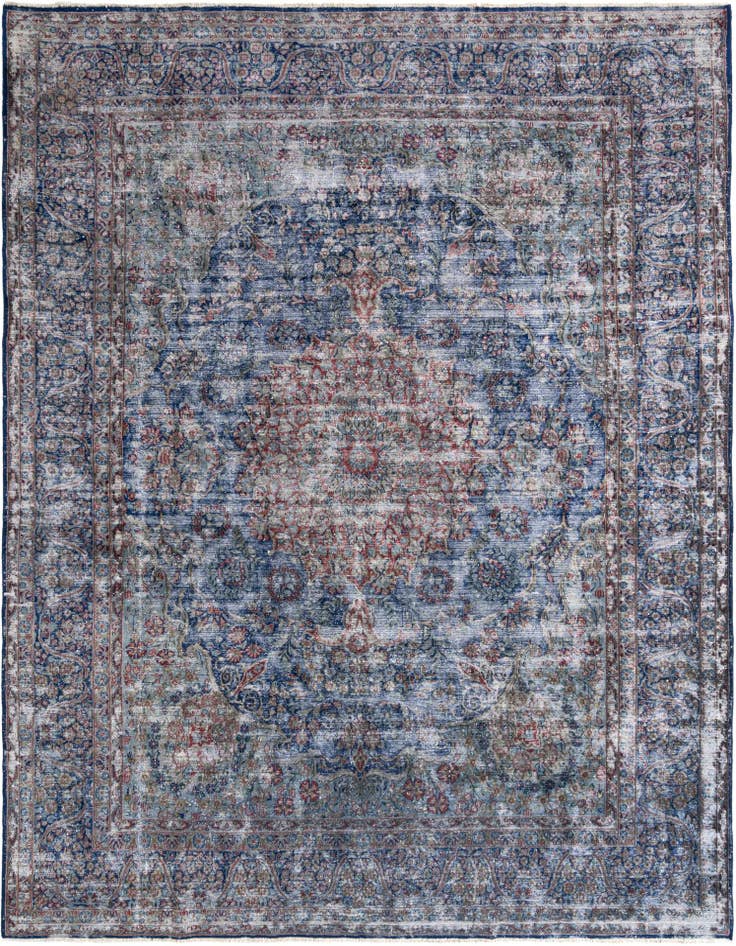 Detail image of 9' 9 x 13' Vintage Royal Wool Rug