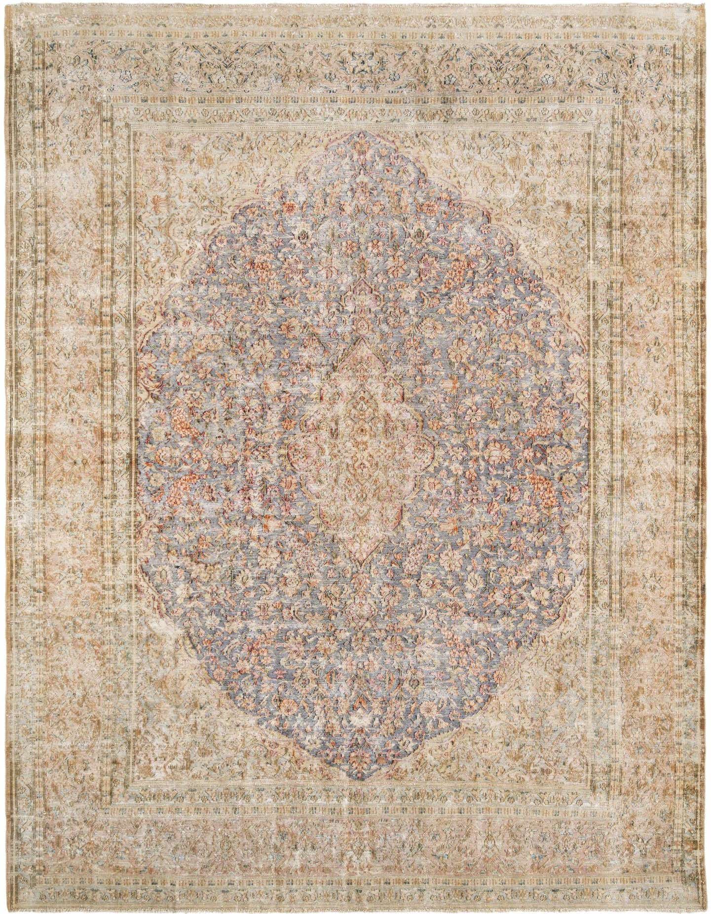Primary image 9' 6 x 12' 10 Vintage Royal Wool Rug