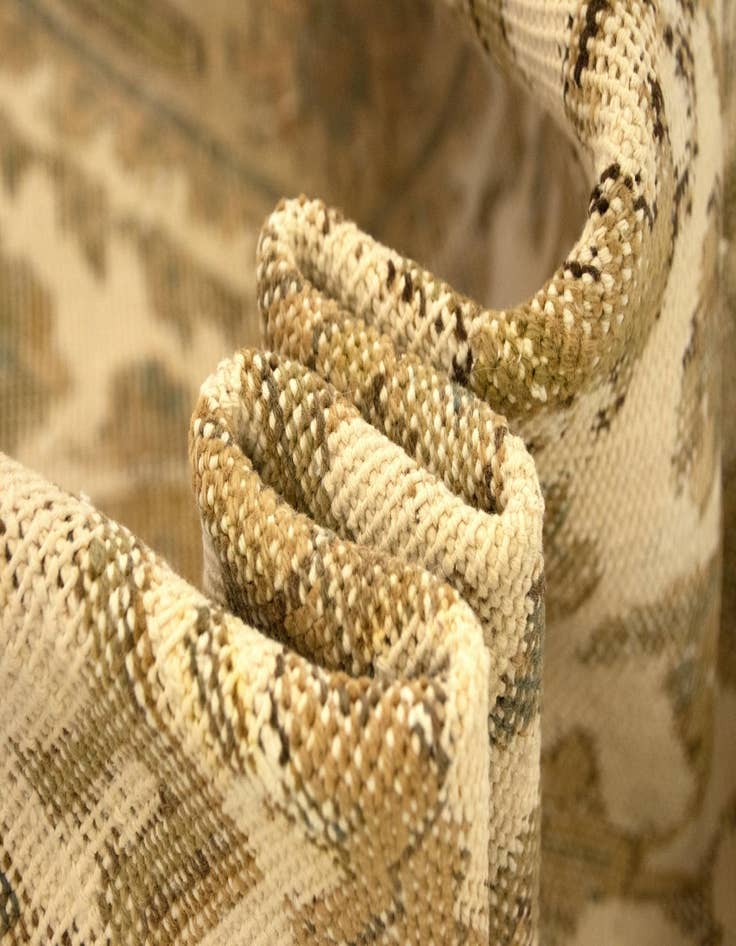 Detail image of 9' 4 x 12' 3  Hand Knotted Vintage Royal Persian Wool Rug