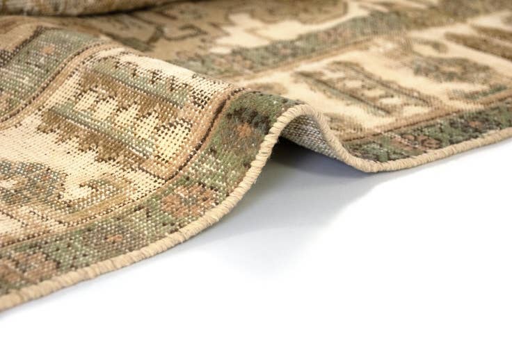 Detail image of 9' 4 x 12' 3 Hand Knotted Vintage Royal Persian Wool Rug