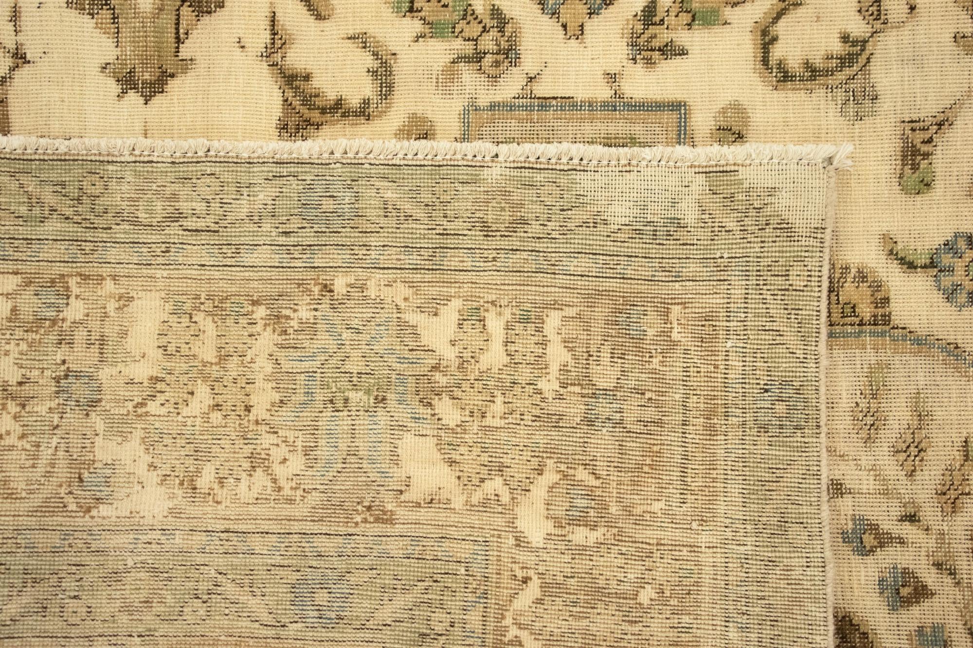 9' 11 x 12' 10 Hand Knotted Vintage Royal Persian Wool Rug