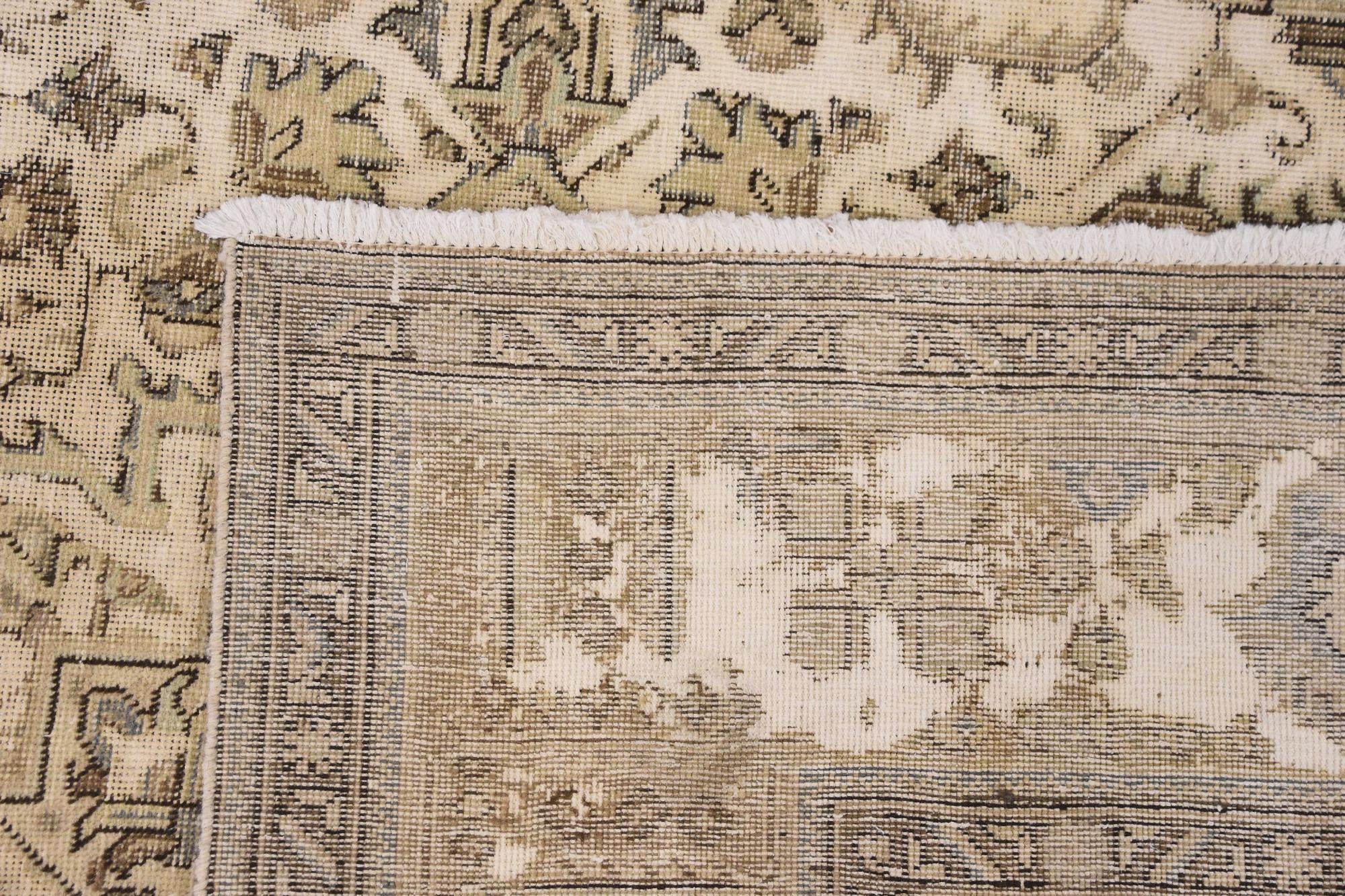 9' 8 x 12' 10 Hand Knotted Vintage Royal Persian Wool Rug