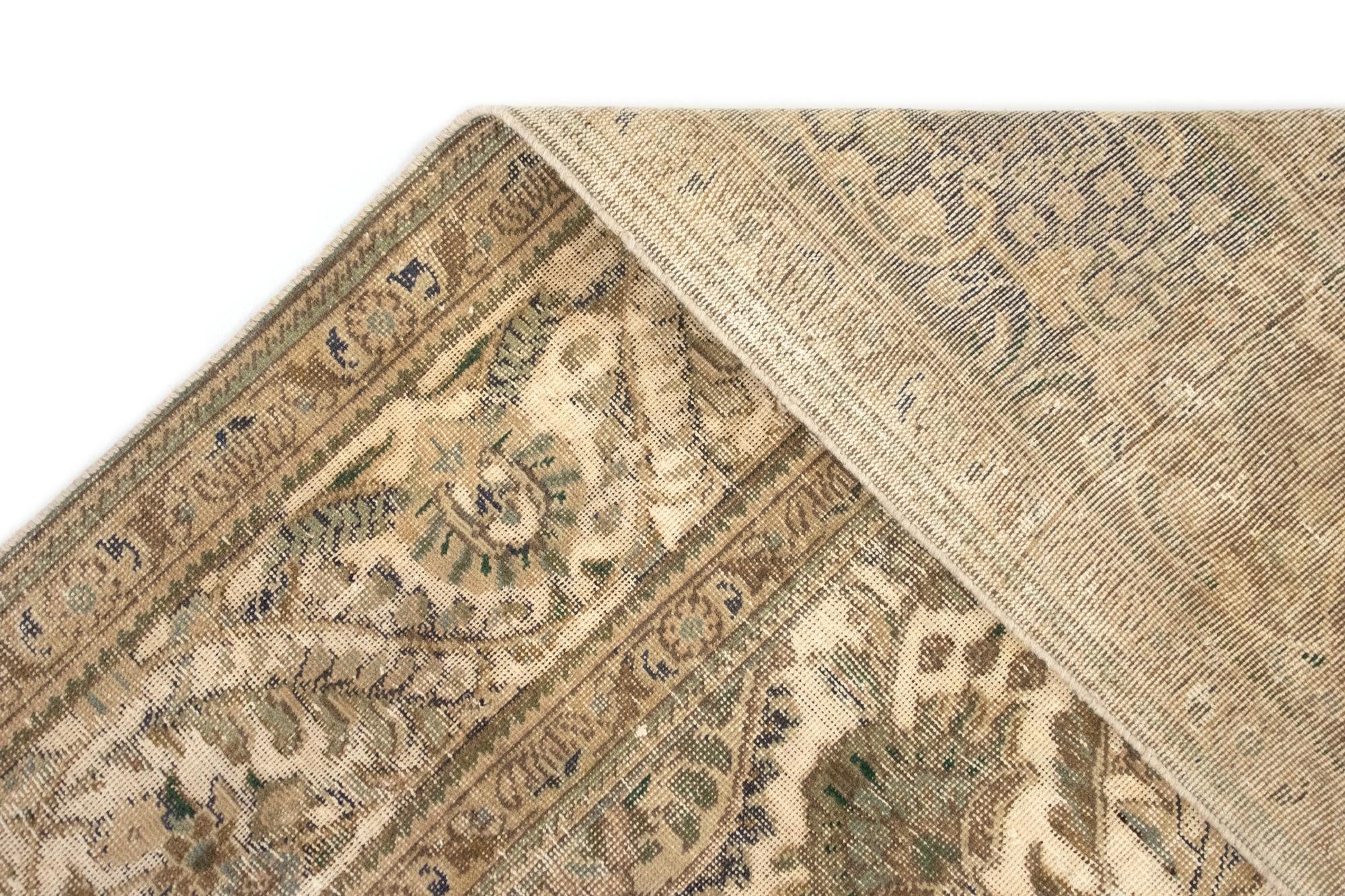 10' 1 x 13' 1 Hand Knotted Vintage Royal Persian Wool Rug