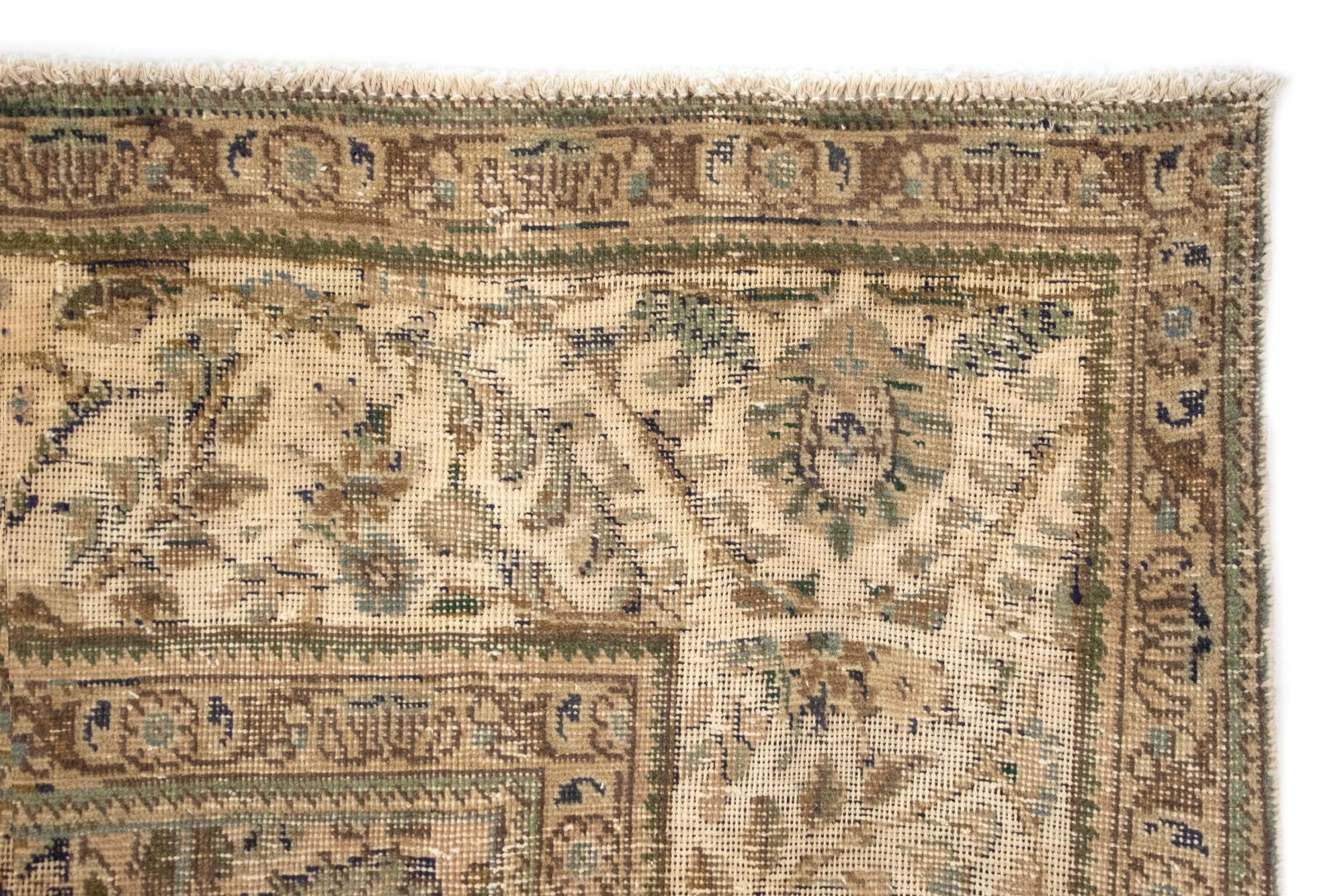 10' 1 x 13' 1 Hand Knotted Vintage Royal Persian Wool Rug