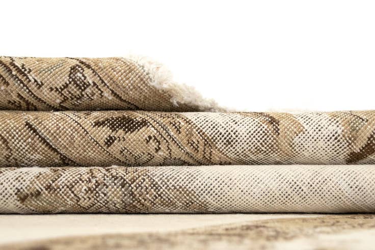 Detail image of 9' 10 x 12' 9 Hand Knotted Vintage Royal Persian Wool Rug