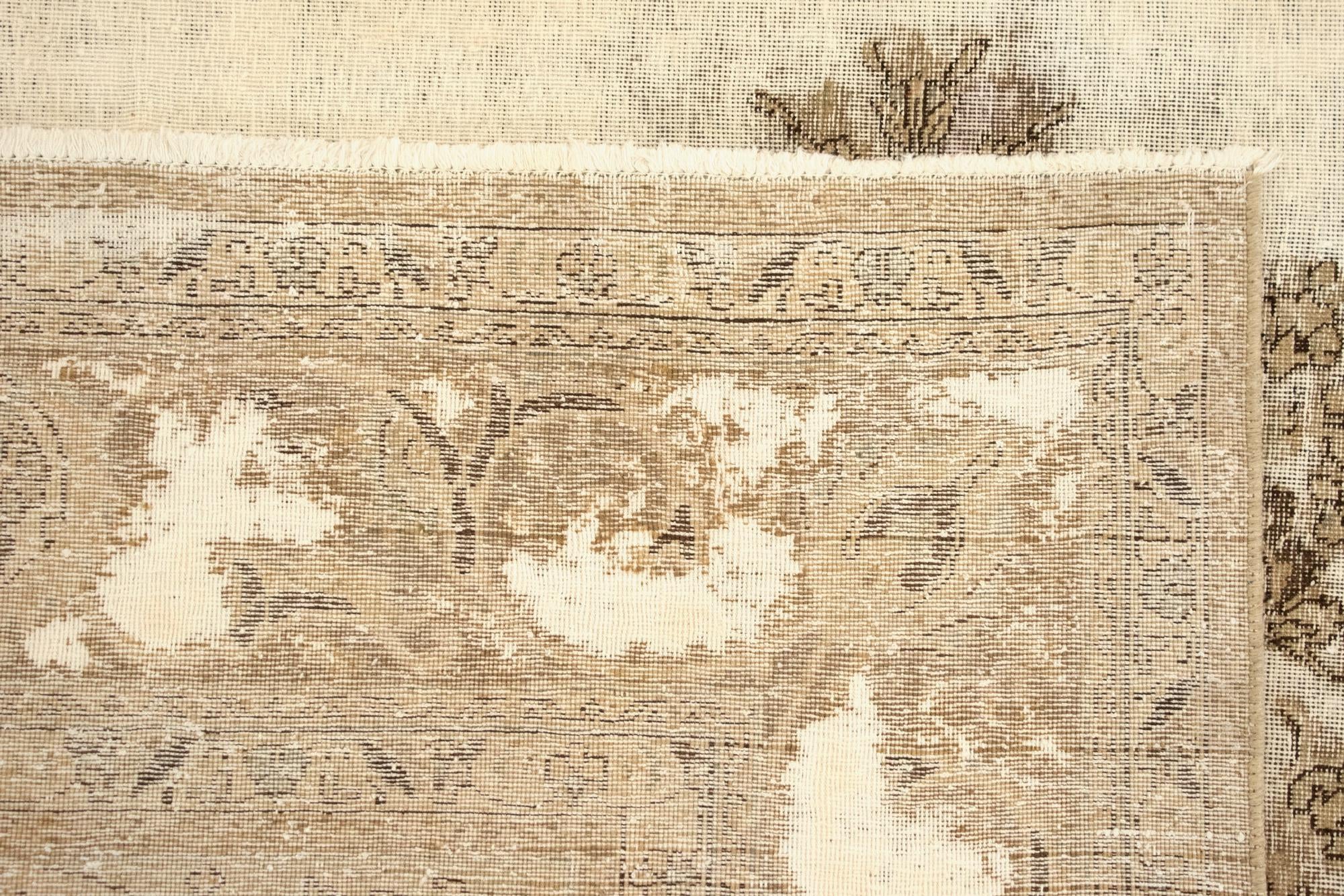 9' 10 x 12' 9 Hand Knotted Vintage Royal Persian Wool Rug