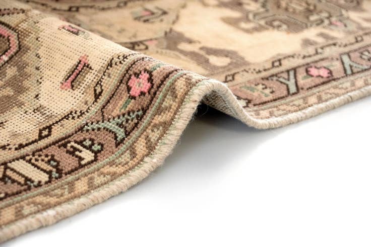 Detail image of 9' 8 x 12' 8 Hand Knotted Vintage Royal Persian Wool Rug