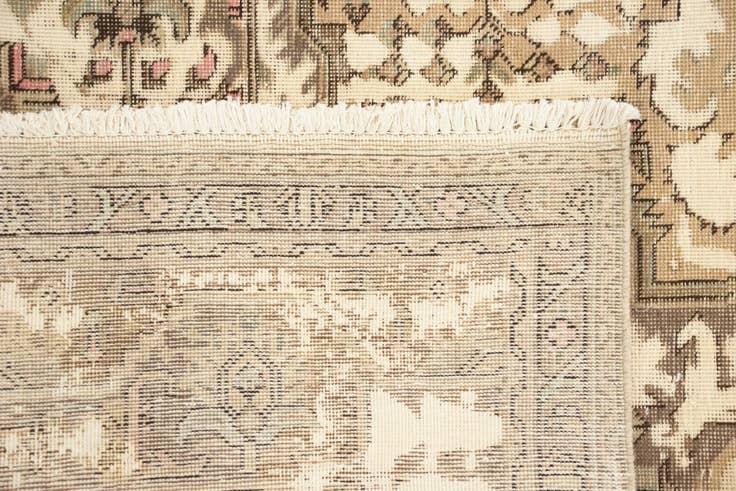 Detail image of 9' 8 x 12' 8 Hand Knotted Vintage Royal Persian Wool Rug