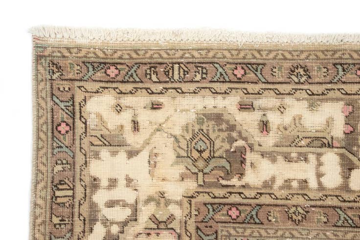 Detail image of 9' 8 x 12' 8 Hand Knotted Vintage Royal Persian Wool Rug