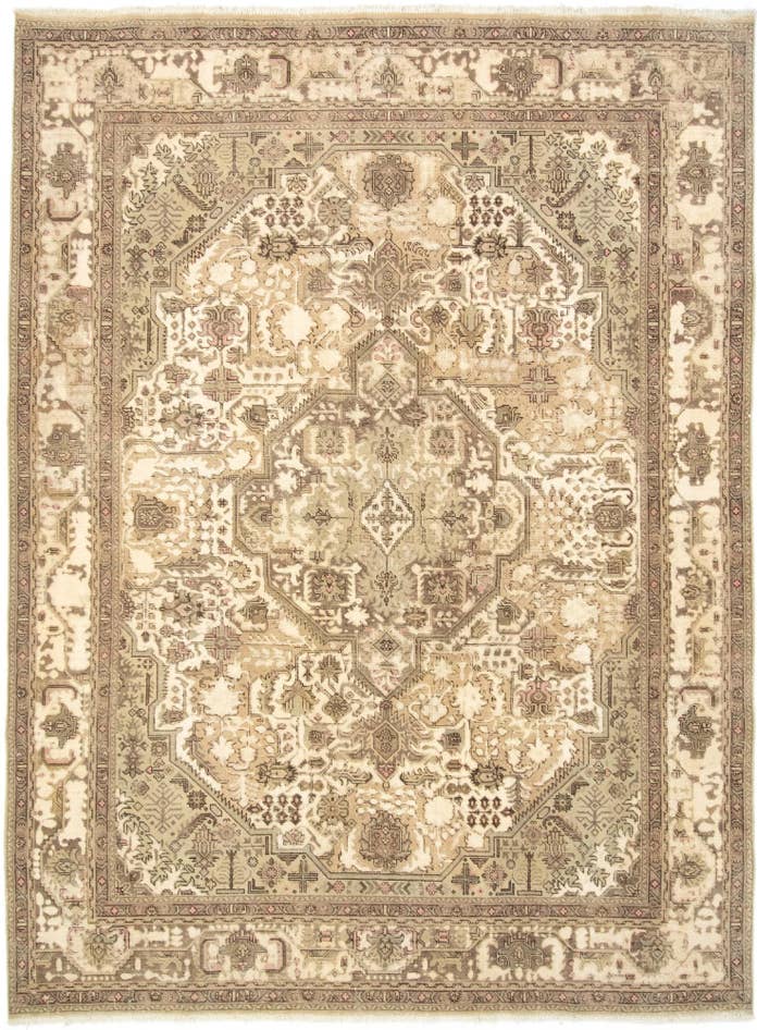 Detail image of 9' 8 x 12' 8 Hand Knotted Vintage Royal Persian Wool Rug