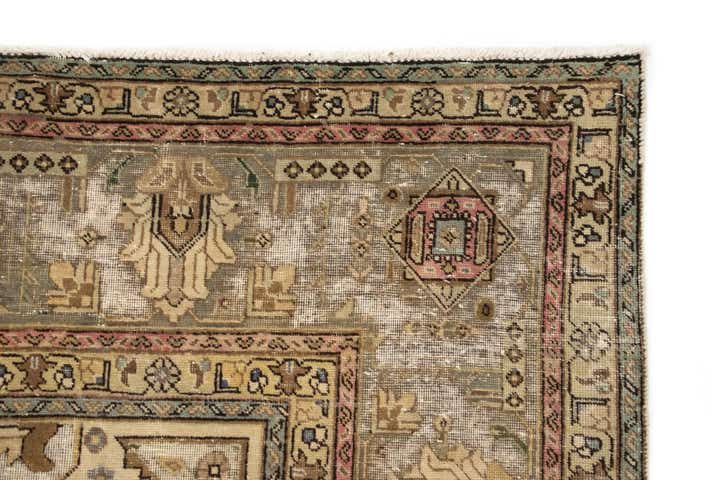 9' 9 x 13' Hand Knotted Vintage Royal Persian Wool Rug