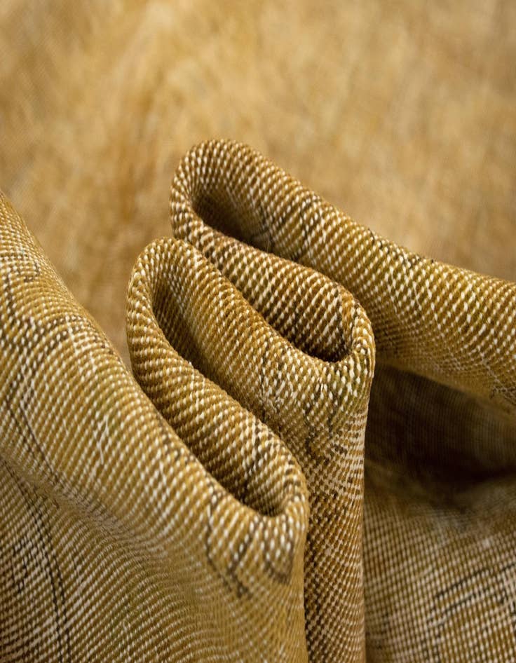 Detail image of 9' 8 x 13'  Hand Knotted Vintage Royal Persian Wool Rug