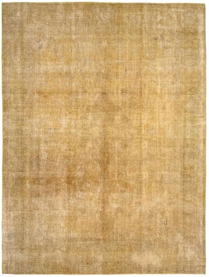 9' 8 x 13' Hand Knotted Vintage Royal Persian Wool Rug