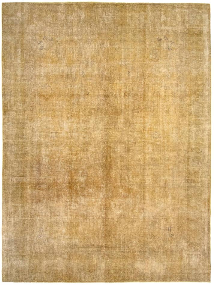 Detail image of 9' 8 x 13' Hand Knotted Vintage Royal Persian Wool Rug
